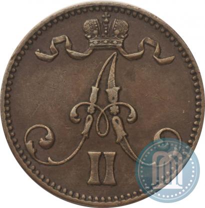 Фото 5 пенни 1867 года  