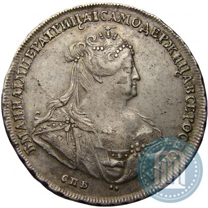 Picture 1 rouble 1740 year СПБ "Petersburg type"