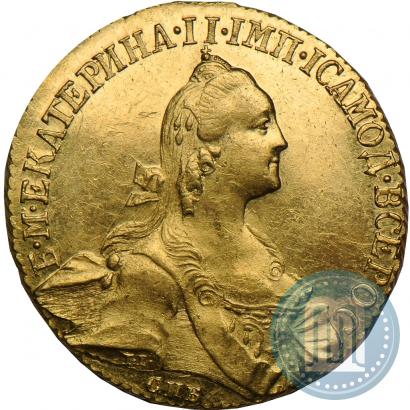 Picture 10 roubles 1766 year СПБ 