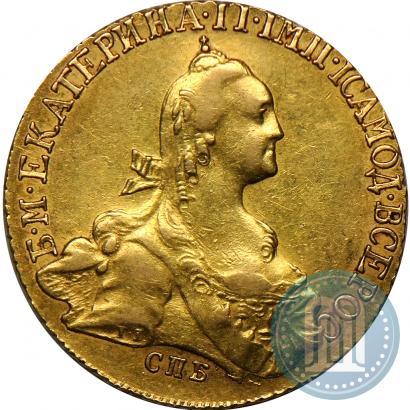 Picture 10 roubles 1769 year СПБ 