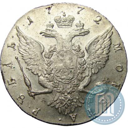 Picture 1 rouble 1772 year СПБ-АШ 