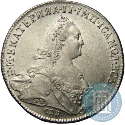 Фото 1 рубль 1774 года СПБ-ФЛ 