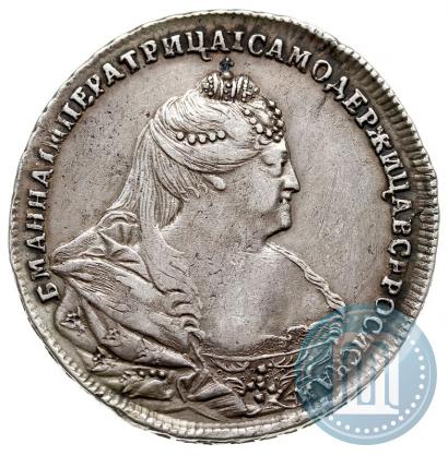 Picture 1 rouble 1739 year  "Moscow type"