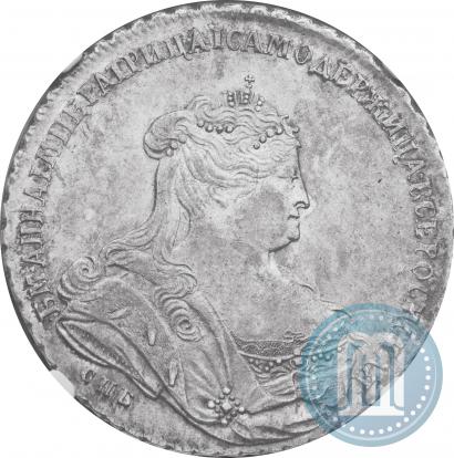 Picture 1 rouble 1738 year СПБ "Petersburg type"