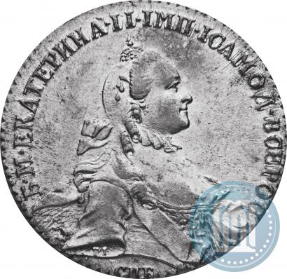 Picture 1 rouble 1764 year СПБ-СА 
