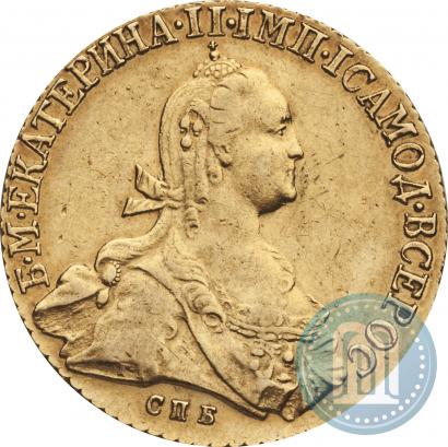 Picture 10 roubles 1775 year СПБ 