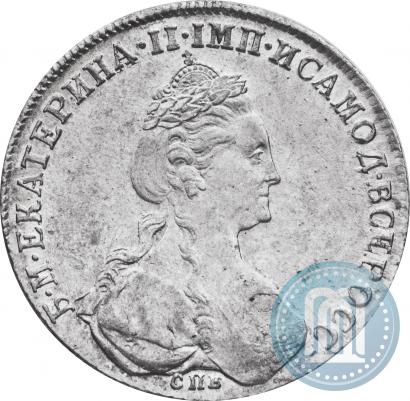 Picture 1 rouble 1780 year СПБ-ИЗ 