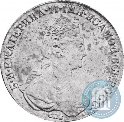 Picture 1 rouble 1781 year СПБ-ИЗ 