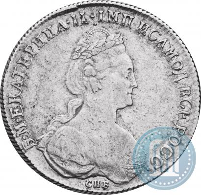 Фото 1 рубль 1782 года СПБ-ИЗ 