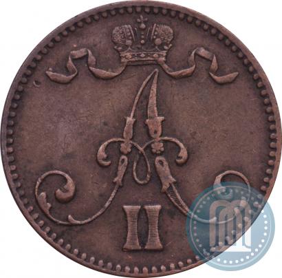 Фото 5 пенни 1870 года  