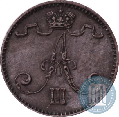 Фото 1 пенни 1882 года  