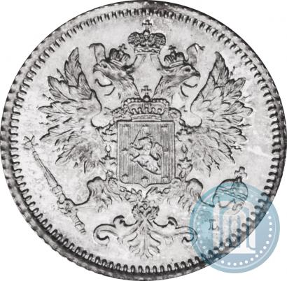 Picture 25 pennia 1891 year L 