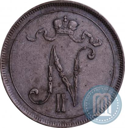 Фото 10 пенни 1898 года  
