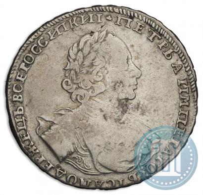 Фото 1 рубль 1722 года  