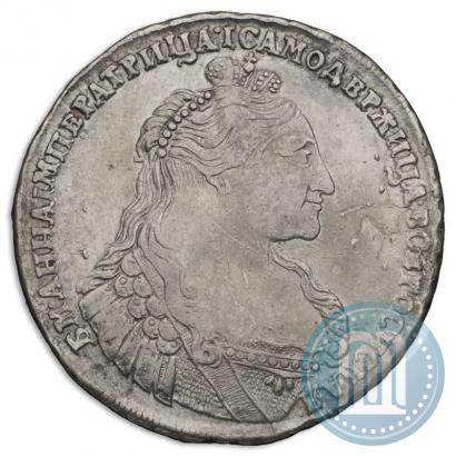 Picture 1 rouble 1737 year  "Type of 1735"