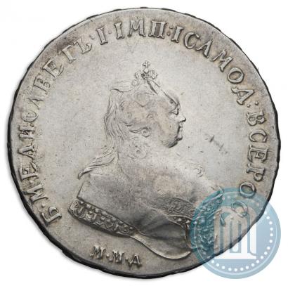 Picture 1 rouble 1742 year ММД 