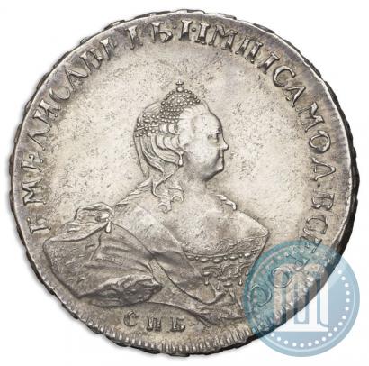 Picture 1 rouble 1755 year СПБ-ЯI 