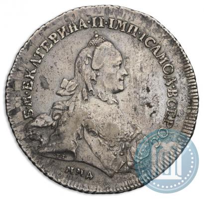 Picture 1 rouble 1763 year ММД-EI 