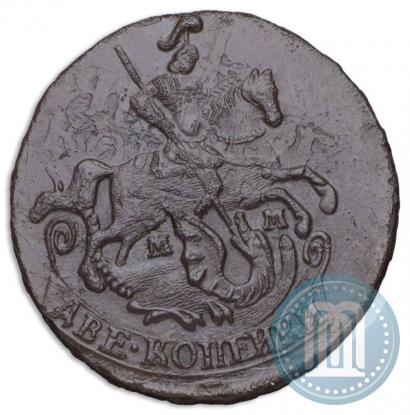 Picture 2 kopecks 1765 year ММ 