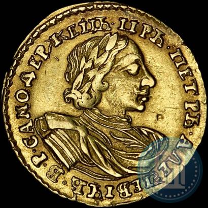 Фото 2 рубля 1720 года  