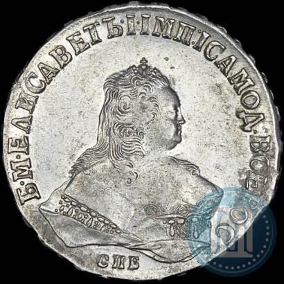 Picture 1 rouble 1749 year СПБ 