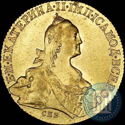 Picture 10 roubles 1767 year СПБ 