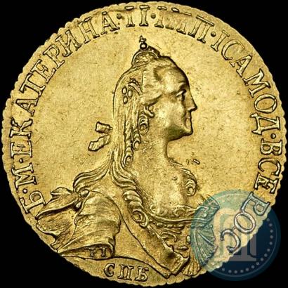 Picture 5 roubles 1767 year СПБ 