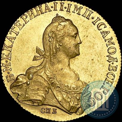 Picture 10 roubles 1776 year СПБ 
