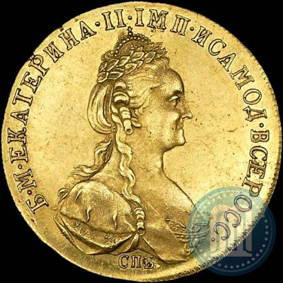Picture 10 roubles 1778 year СПБ 