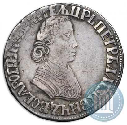 Фото Полтина 1704 года МД "Портрет работы Ф. Алексеева"