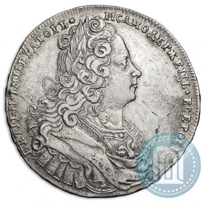 Picture 1 rouble 1727 year  "Moscow type"