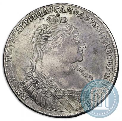 Picture 1 rouble 1737 year  "Type of 1735"