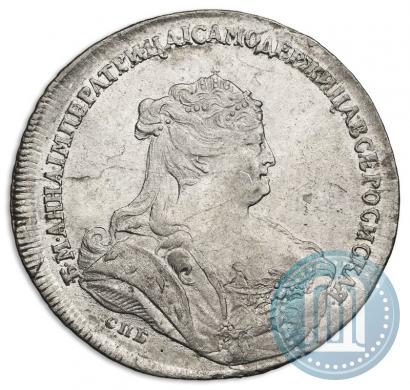 Picture 1 rouble 1738 year СПБ "Petersburg type"