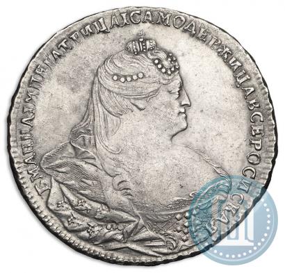 Picture 1 rouble 1740 year  "Moscow type"