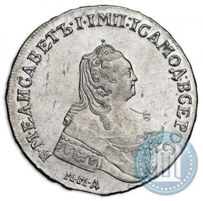 Picture 1 rouble 1755 year ММД-МБ 