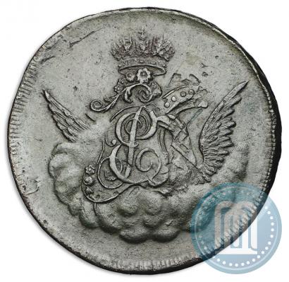 Picture 1 kopeck 1755 year  