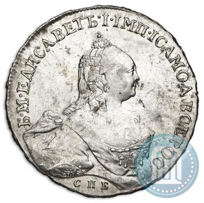 Фото 1 рубль 1760 года СПБ-ЯI 