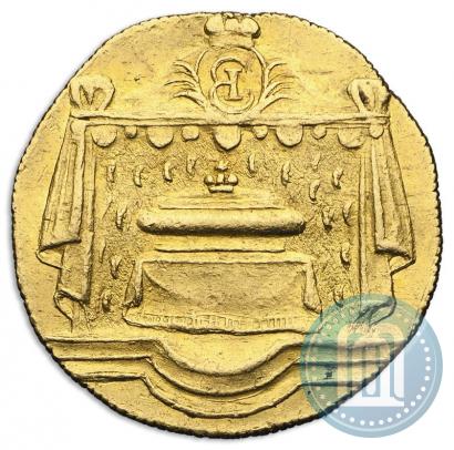 Picture Token Coin 1761 year  "On the death of Empress Elizabeth"