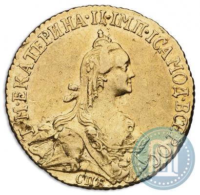 Picture 10 roubles 1769 year СПБ 