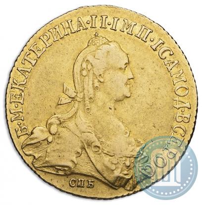 Фото 10 рублей 1776 года СПБ 