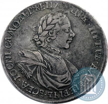 Фото 1 рубль 1718 года OK-L 