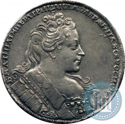 Picture 1 rouble 1731 year  