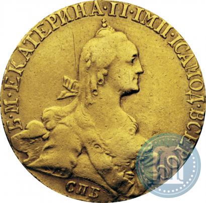 Picture 10 roubles 1769 year СПБ 