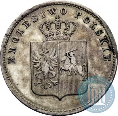 Picture 2 złote 1831 year KG "Polish uprising"