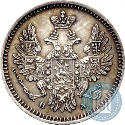 Фото 5 копеек 1851 года СПБ-ПА 