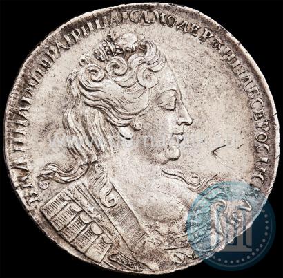 Picture 1 rouble 1731 year  