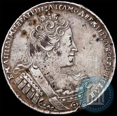 Picture 1 rouble 1733 year  