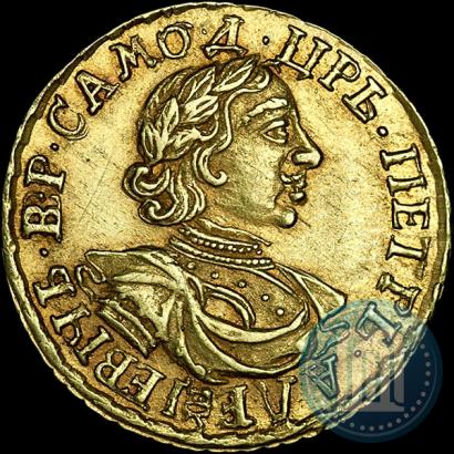 Picture 2 roubles 1718 year L 