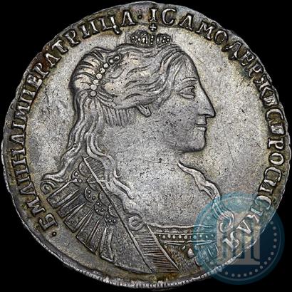 Picture Poltina 1734 year  "Type of 1735"