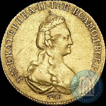 Фото 5 рублей 1778 года СПБ 
